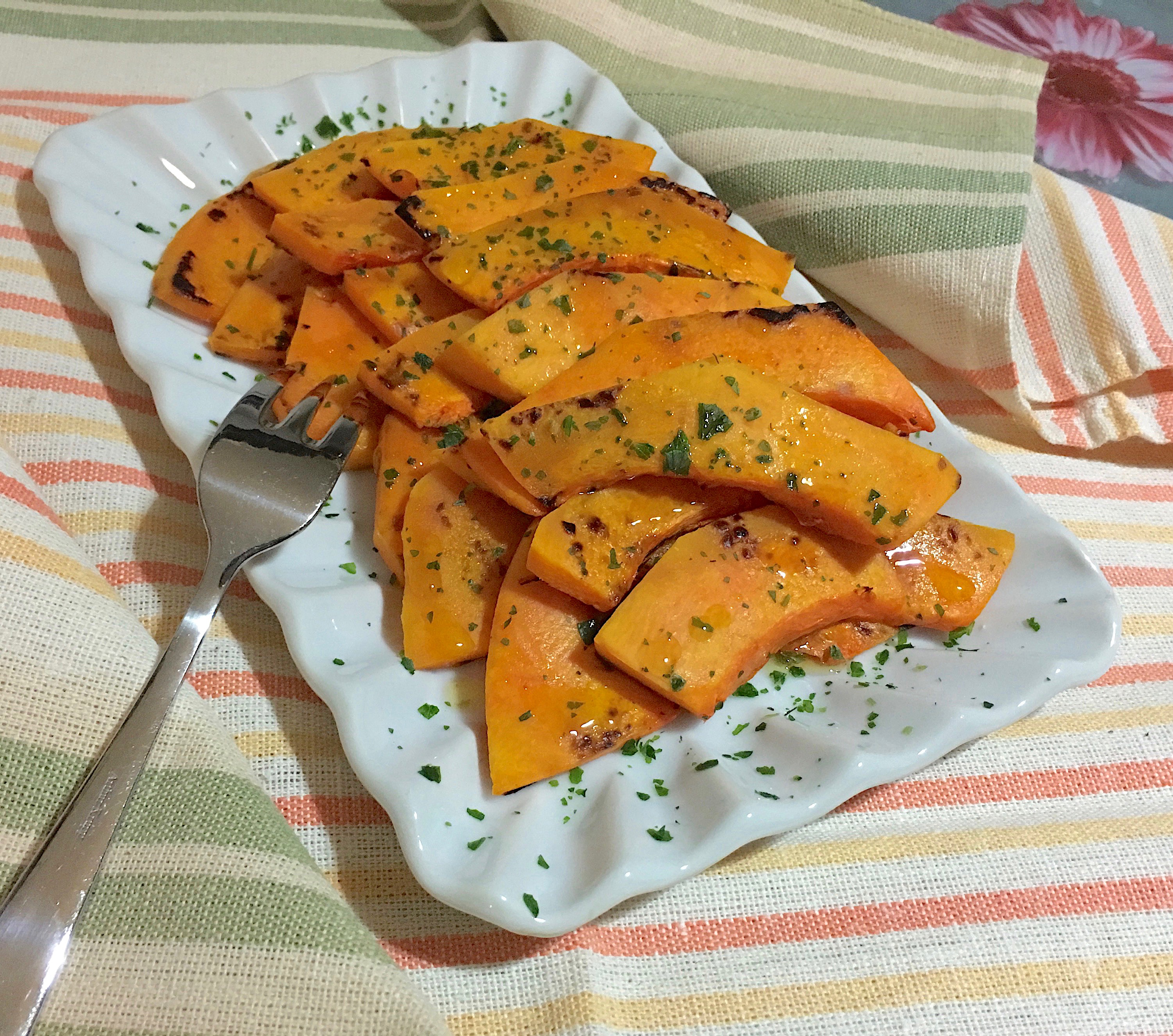 Zucca alla Piastra