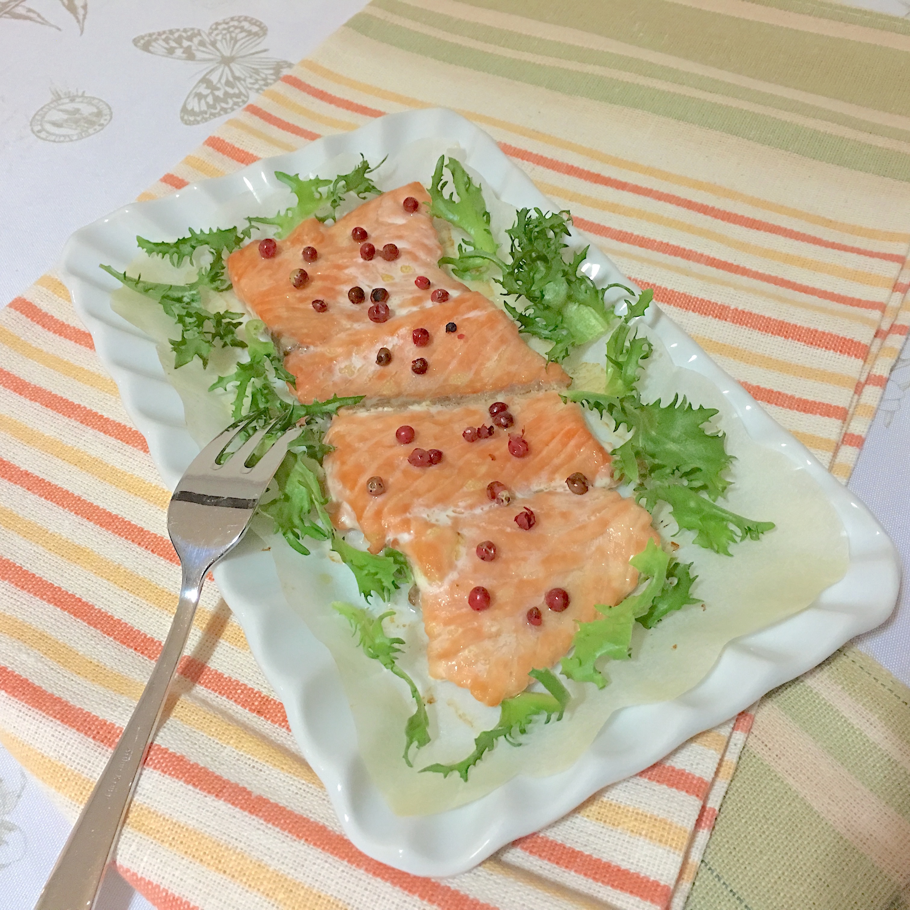 Carpaccio di Salmone al Forno 2