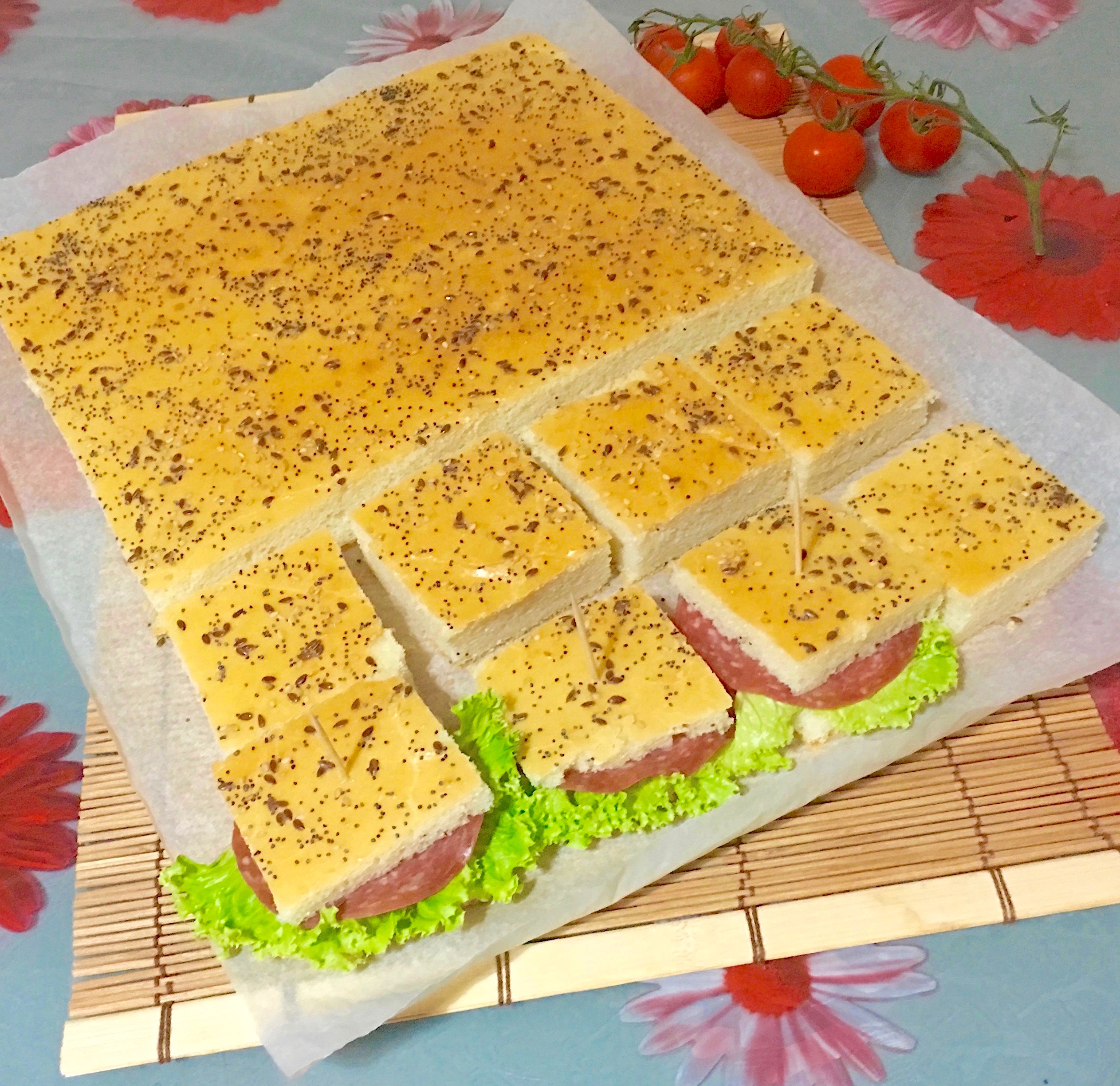 Focaccia Tramezzino Sempre Morbida Una Pigra In Cucina