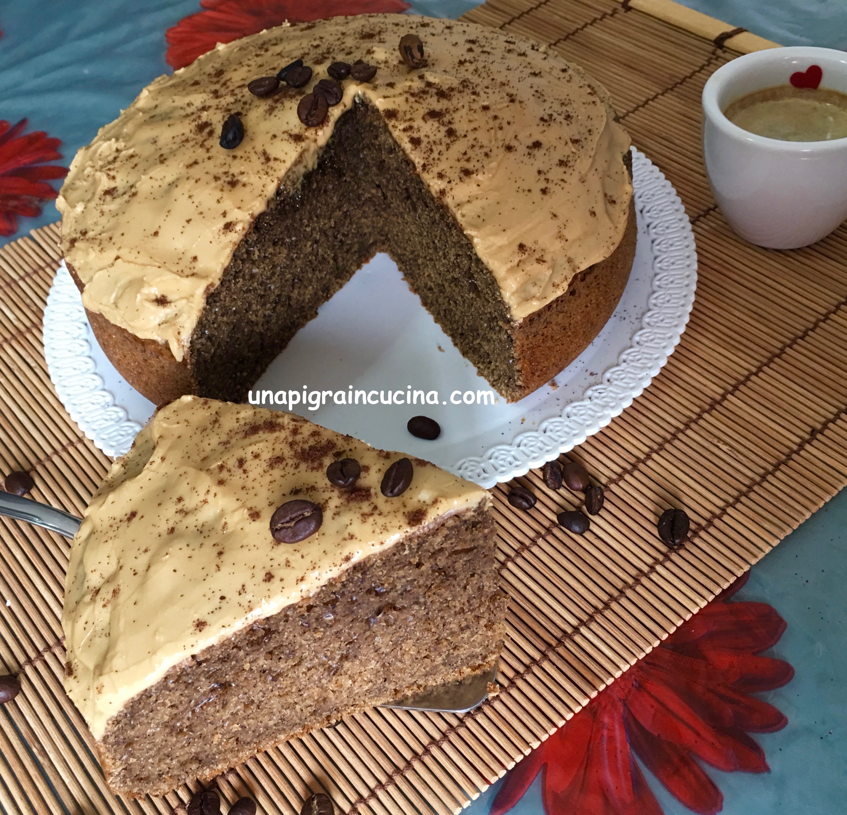 Torta Sofficissima al Caffè (senza bilancia)